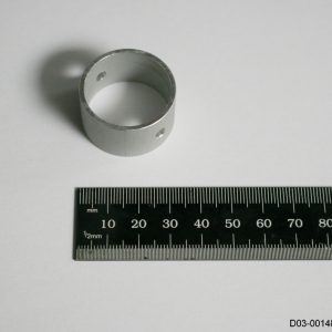 Fin securing collar