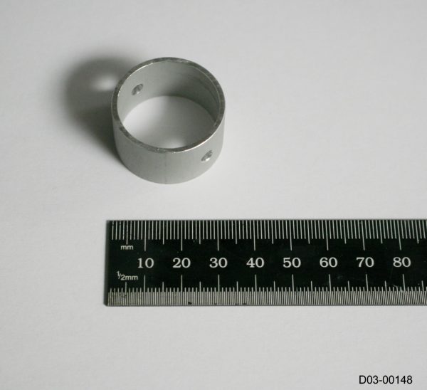 Fin securing collar