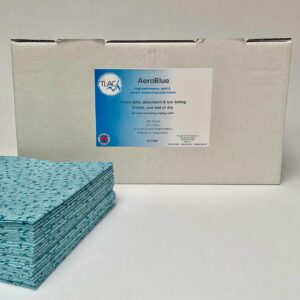 AeroBlue- High performance, spirit & solvent resistant industrial towels