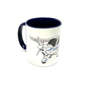 C42 Two-Tone Mug - Blue