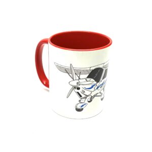 C42 Two-Tone Mug - Red