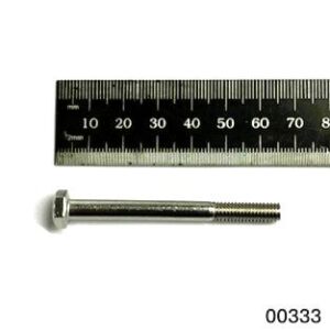 Hexagon bolt with shaft, M6 x 60mm