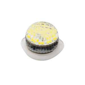 LED Tail Light Half Static / Half Strobe round base